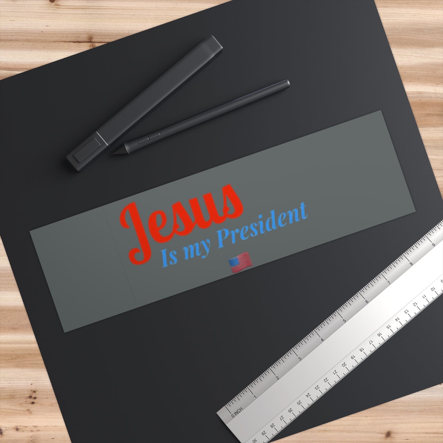 Patriotic Jesus Bumper Stickers - Express Your Faith and Freedom!