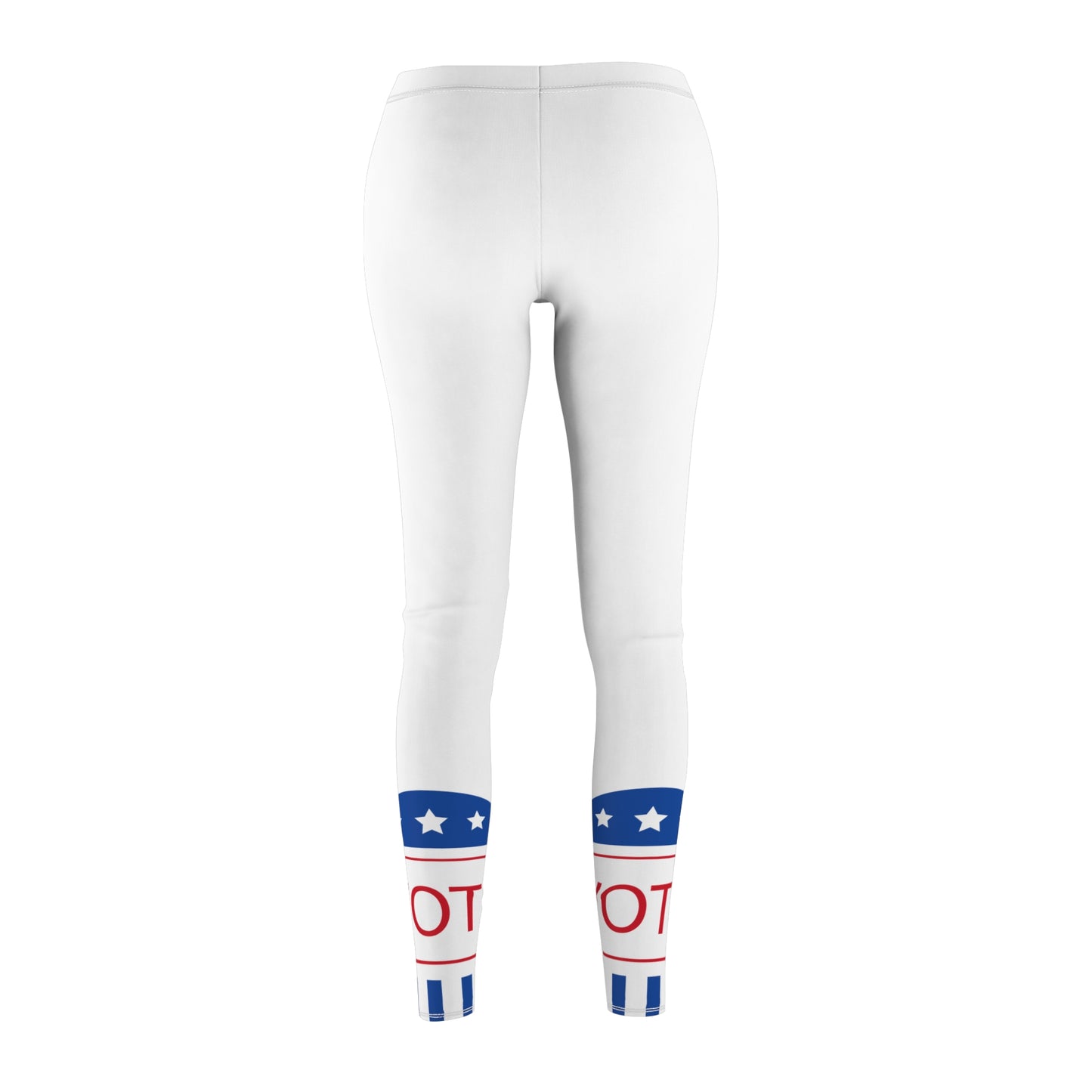 Vote Graphic Casual Leggings for Women - Stylish & Comfortable Election Apparel